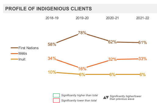  Profile of Indigenous clients