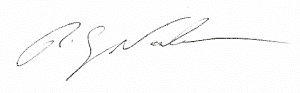 Signature de Rick Nadeau, président, Quorus Consulting Group Inc.