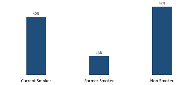 Figure 1: Smoking Status (Traditional Cigarettes)