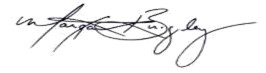 Signature of Margaret Brigley