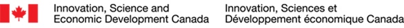 Canadian flag
Innovation, Science and Economic
Development Canada
Innovation, Sciences et 
Dveloppement conomique Canada