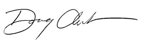 Signature of Doug Anderson, Principal, Earnscliffe