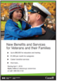 Title: Description of the Concept A - Description: Idea:
This concept announces that a number of new benefits are available for Veterans and their families and summarizes three of the main ones.
Objective:
It seeks to grab the attention of those who have served in the military as well as families, and even those who know people who have served. It presents new key benefits for both families and Veterans and encourages them to apply. 
