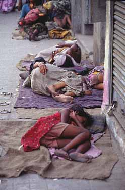 Calcutta's Homeless