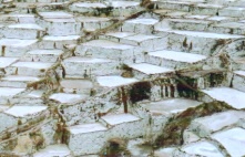 Salt deposts at Maras