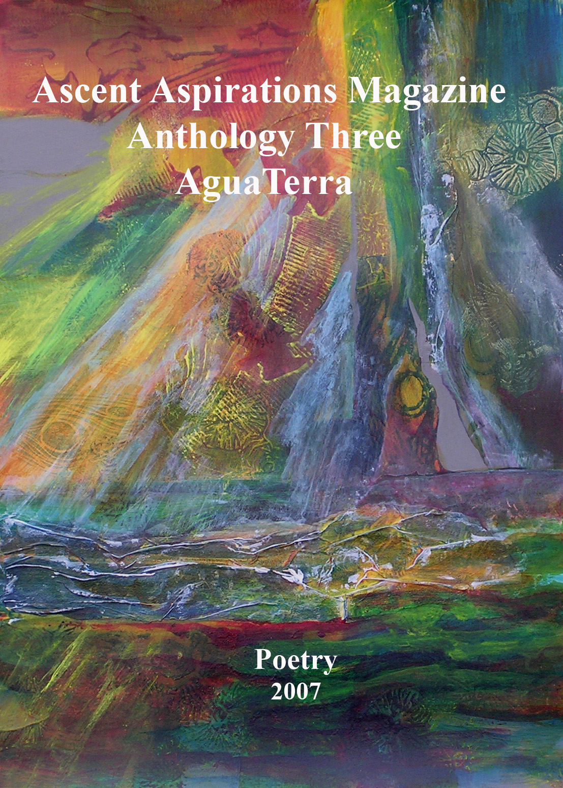Aguaterrra Ascent Aspirations Magazine (Third issue), front cover