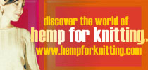 Hemp for knitting