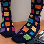 Don't You Want Me intarsia socks=