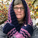 Mrs Rabbit's Muffatees - cowl and mittens=