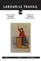 Cover of 
      Volume 74, Fall 2014 Labour