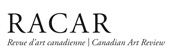 Logo for RACAR : Revue d'art canadienne