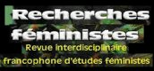 Logo for Recherches féministes