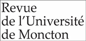 Logo for Revue de l’Université de Moncton