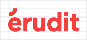 Clearspace around Érudit's logo