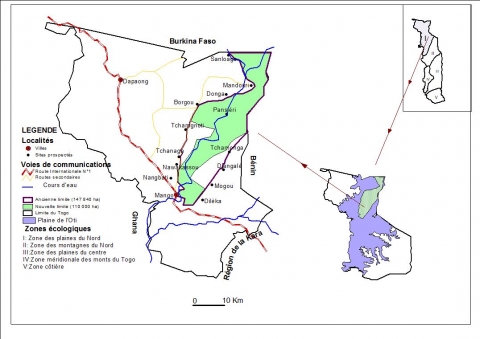 Figure 1. Localisation de la zone d’étude