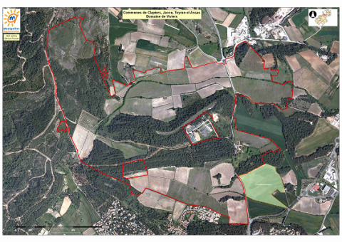 Figure 1. Géolocalisation de l’Agriparc.