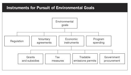 Instruments for Pursuit of Environmental Goals