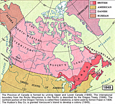 Map: 1849