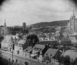 Photograph: Montral, from Beaver Hall Hill, ca. 1851.