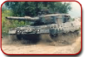 Leopard 2 armoured vehicle