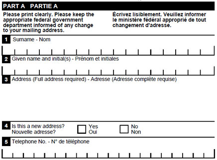 This image is a screen capture of Part A of the Finland enrolment form
