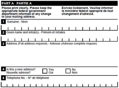 This image is a screen capture of Part A of the Liechtenstein enrolment form
