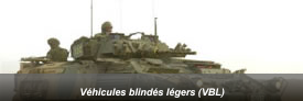 Véhicules blindés légers (VBL)