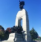 The National War Memorial.