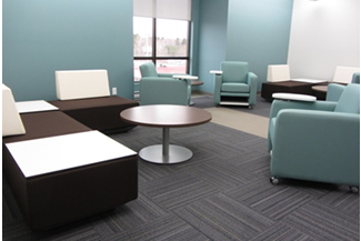 Collaborative area with comfortable seating in Shediac, NB