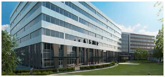 RCMP E Division Headquarters facility exterior (artist's rendering)