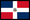 drapeau du pays - République dominicaine