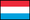 drapeau du pays - Luxembourg
