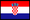 drapeau du pays - Croatie