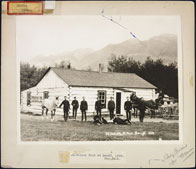 NWMP Post, Banff, Alberta, 1888