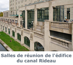 Salles de réunion de l'édifice du canal Rideau