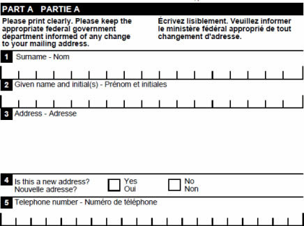 This image is a screen capture of Part A of the New Zealand enrolment form