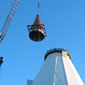 The copper roofs of Canada's Parliament buildings with their distinctive green patina have become national symbols unto themselves. It was therefore important that repairs to the Library's roofs preserve that use of copper.