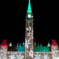 Christmas lights brighten the Hill during the holiday season. Credit: Steve Slaby