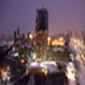 Winter's lights shine on Parliament Hill 