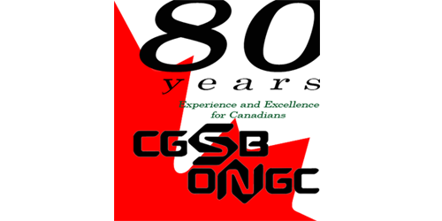 80 years Experience and Excellence for Canadians CGSB ONGC