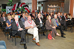 Distinguished guests enjoy the stories shared by various presenters