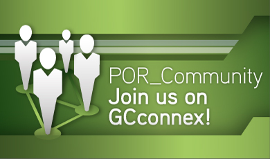 POR_Community Join us on GCconnex!