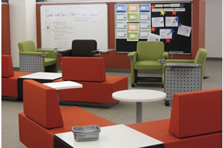 Collaborative space with whiteboard and bulletin board, Shediac, NB