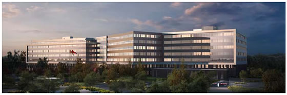 Future RCMP E Division Headquarters facility (artist's rendering)