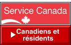 Service Canada- Canadiens et résidents