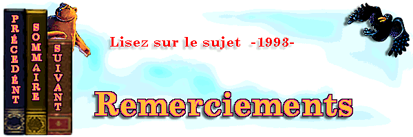 Remerciements