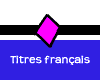 Titres français