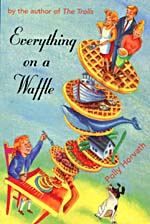 Cover of book, EVERYTHING ON A WAFFLE