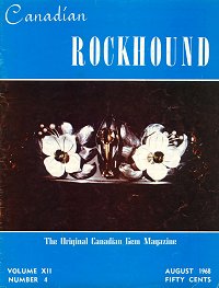 Canadian Rockhound, August 1968