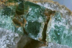 Emeralds in matrix
